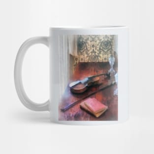 Music - Violin on Credenza Mug